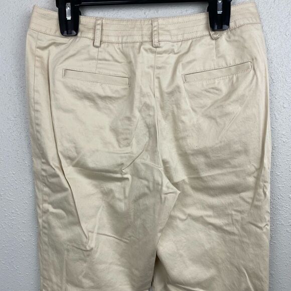 Liz Claiborne Audra Khaki Pants Size 10 EUC - Picture 4 of 5